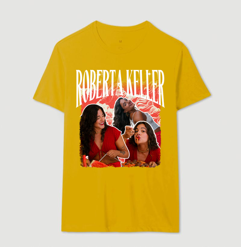 Roberta Keller Camiseta - Fonte Branca