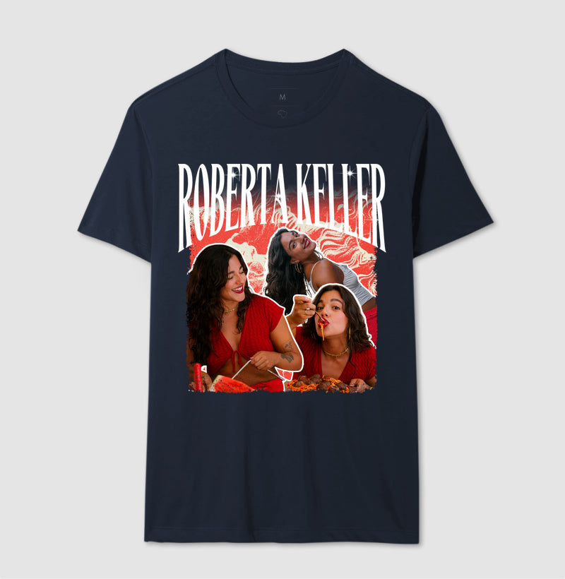 Roberta Keller Camiseta - Fonte Branca