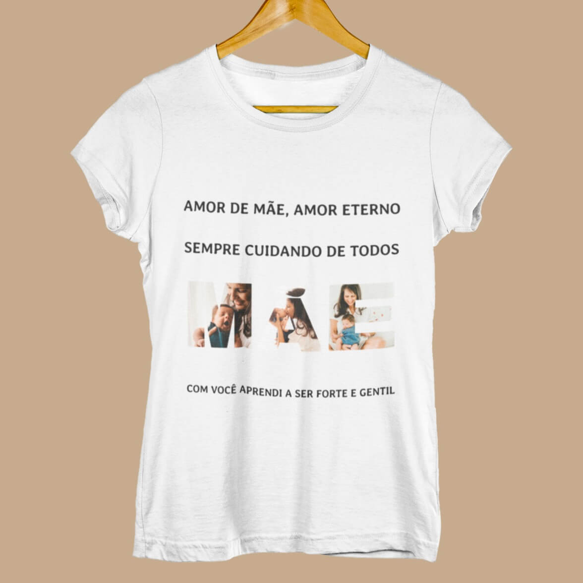 Camiseta Amor de Mãe, Amor Eterno