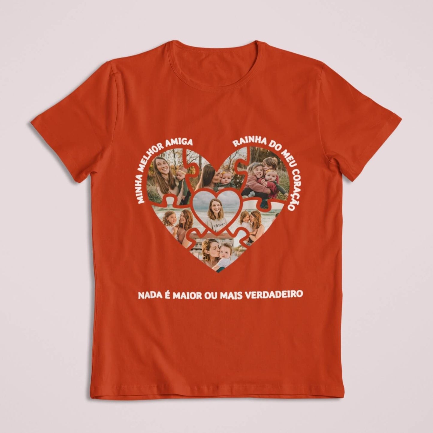 Camiseta Mamãe Nada é Maior ou mais Verdadeiro