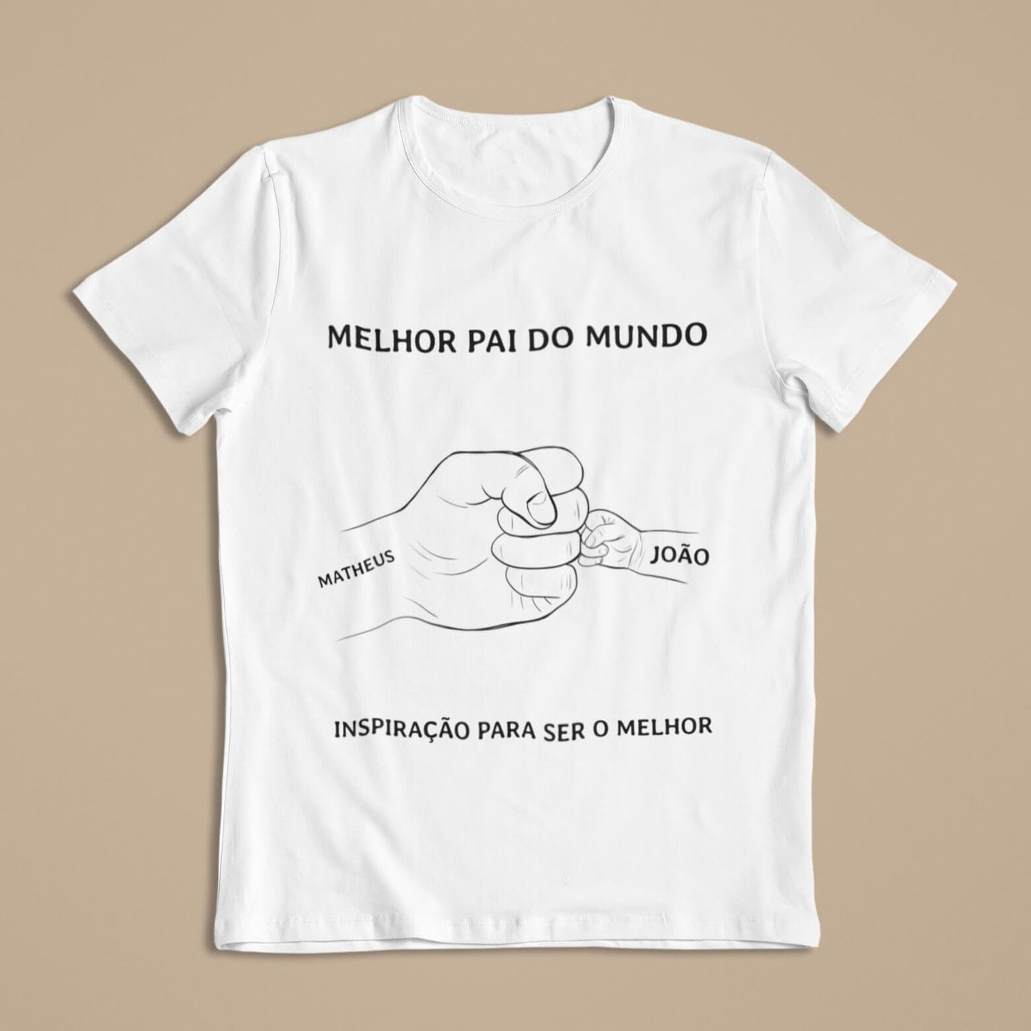 Camiseta O Melhor Papai do Mundo!