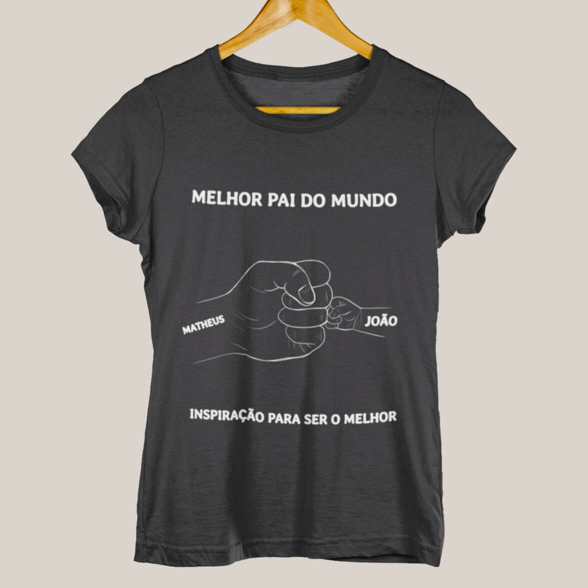 Camiseta O Melhor Papai do Mundo!