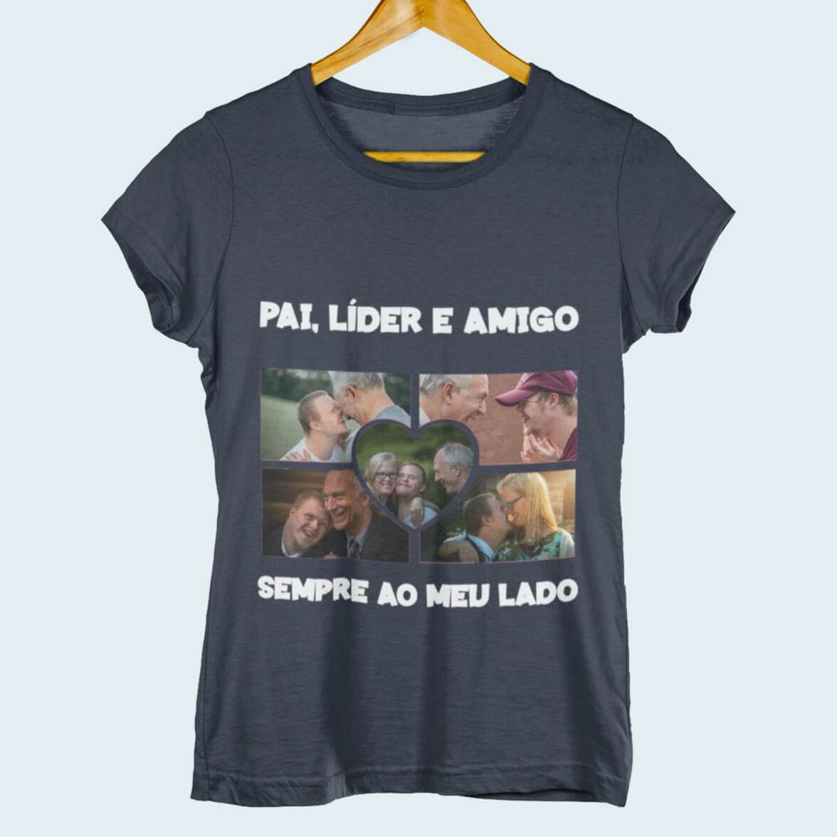Camiseta Pai, Líder e Amigo
