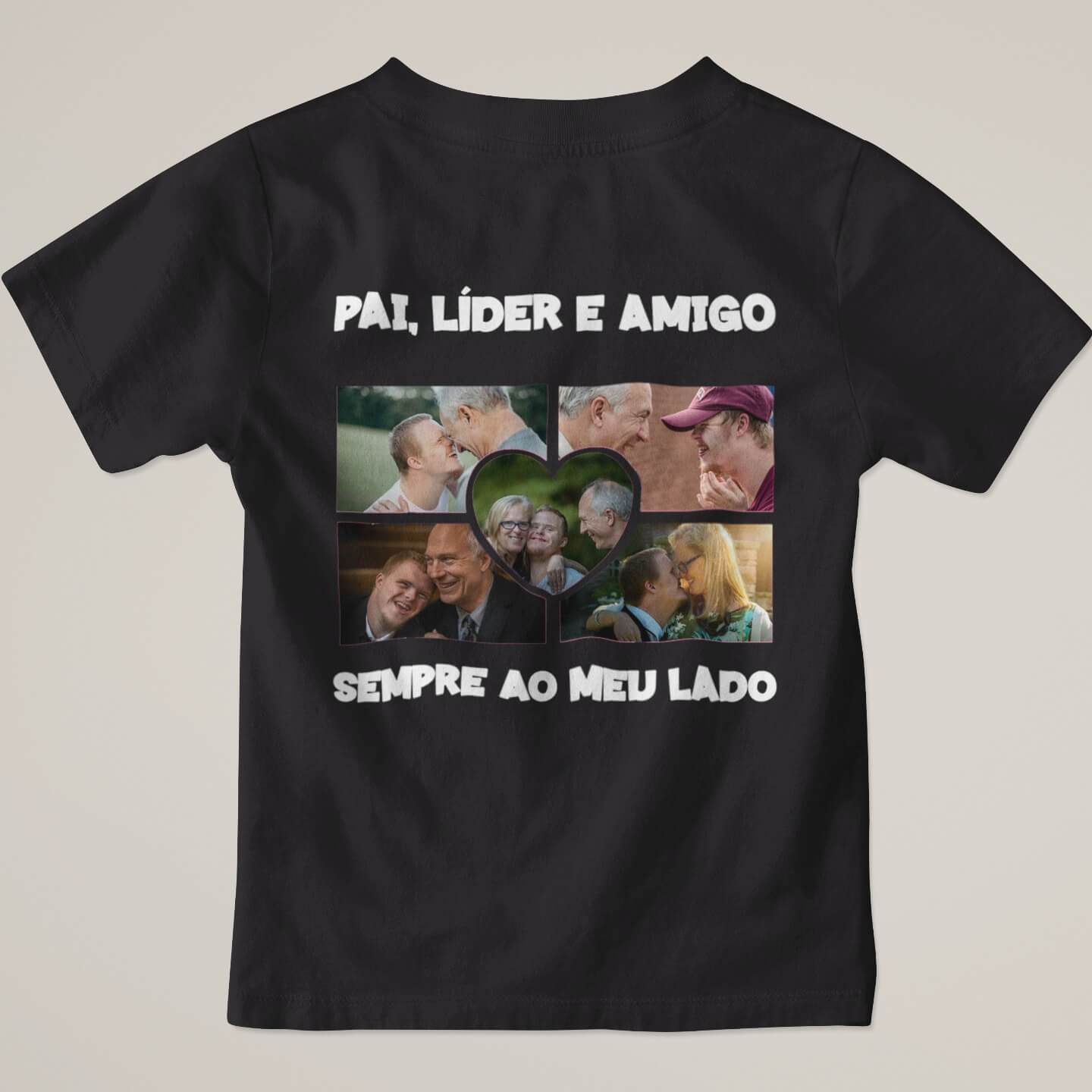 Camiseta Pai, Líder e Amigo