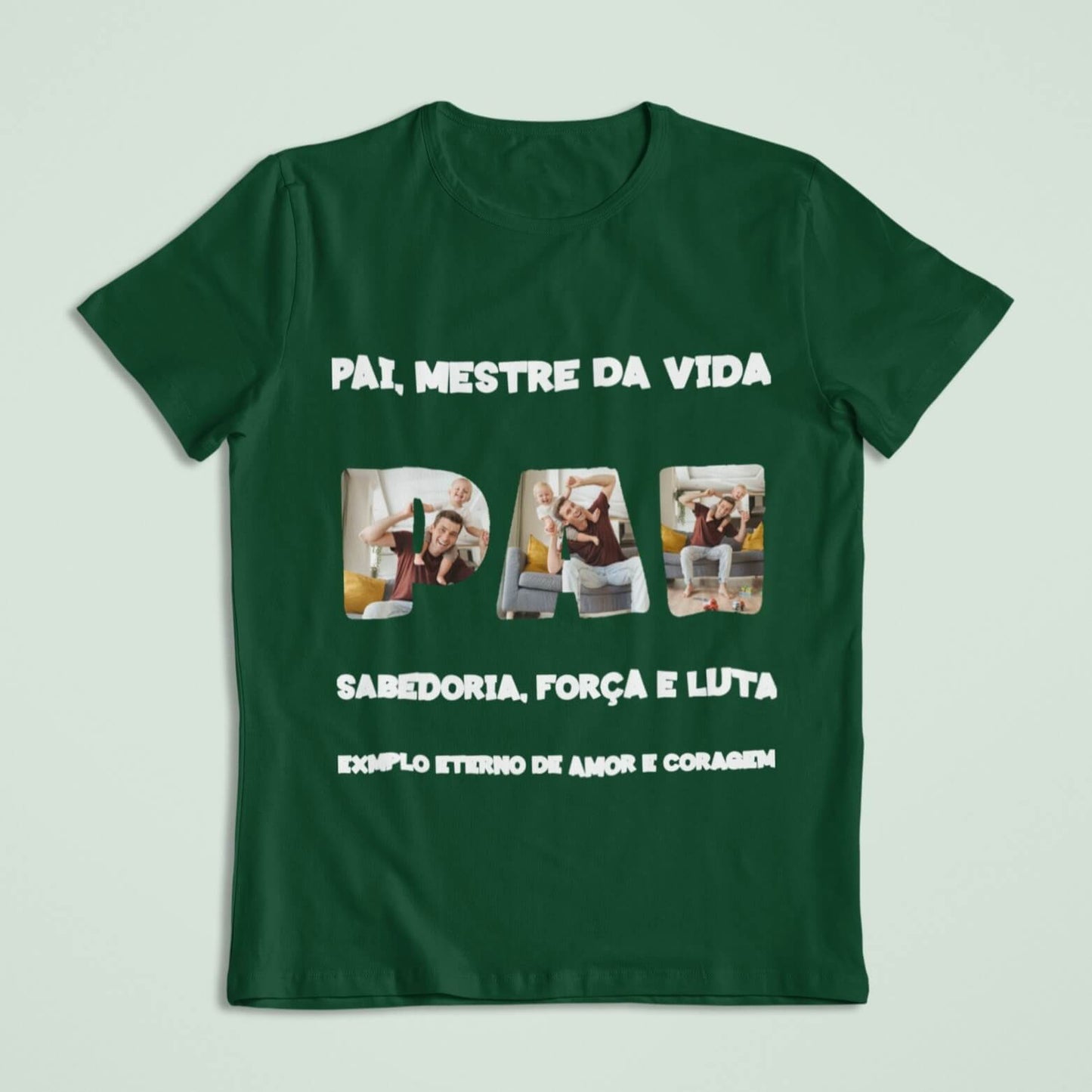 Camiseta Pai, Mestre da Vida
