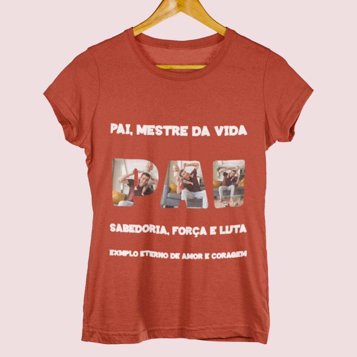 Camiseta Pai, Mestre da Vida