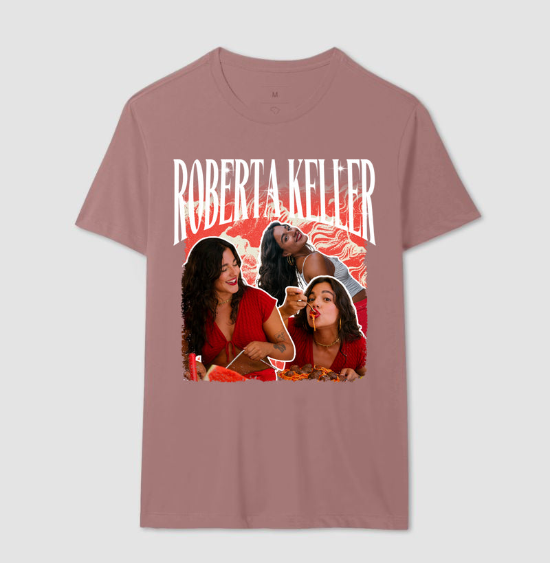 Roberta Keller Camiseta - Fonte Branca