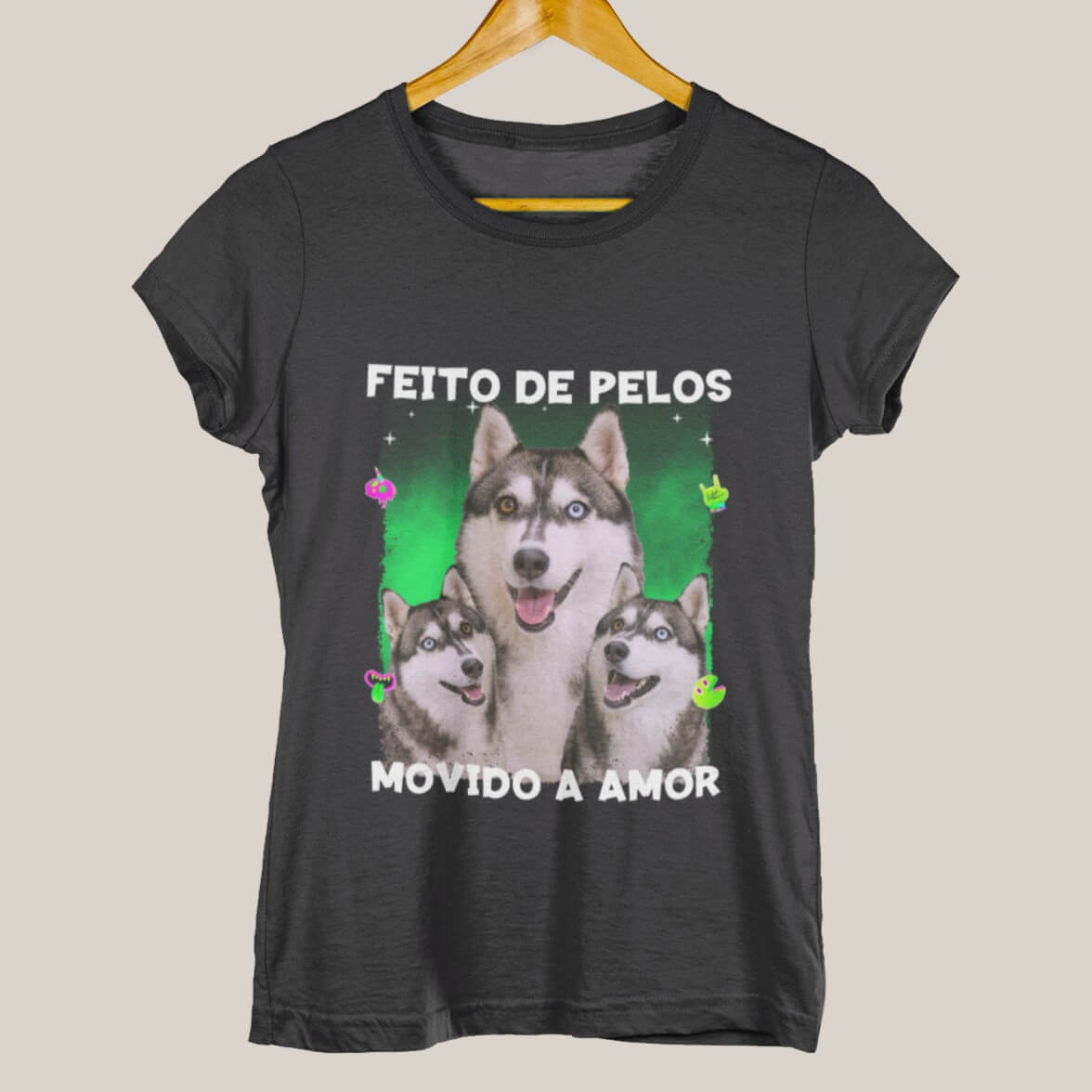 Camiseta Pelos & Amor