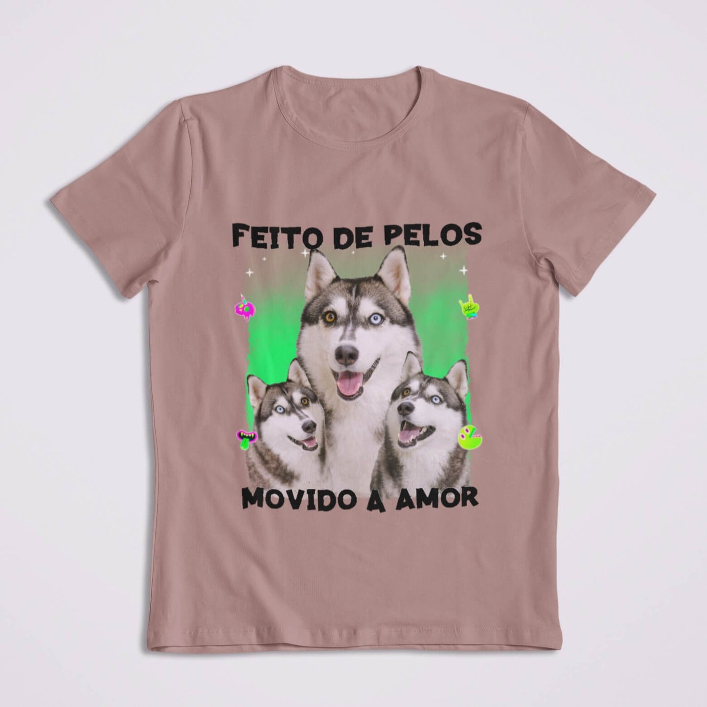 Camiseta Pelos & Amor