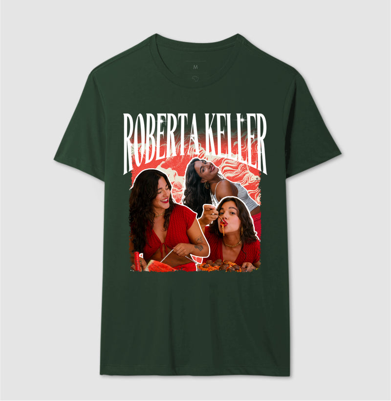 Roberta Keller Camiseta - Fonte Branca