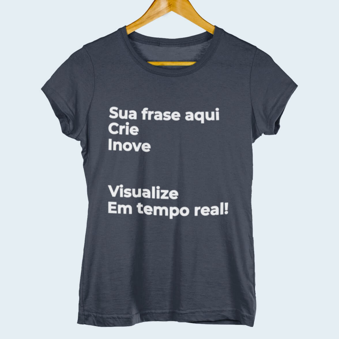 Camiseta Escreva Sua Frase