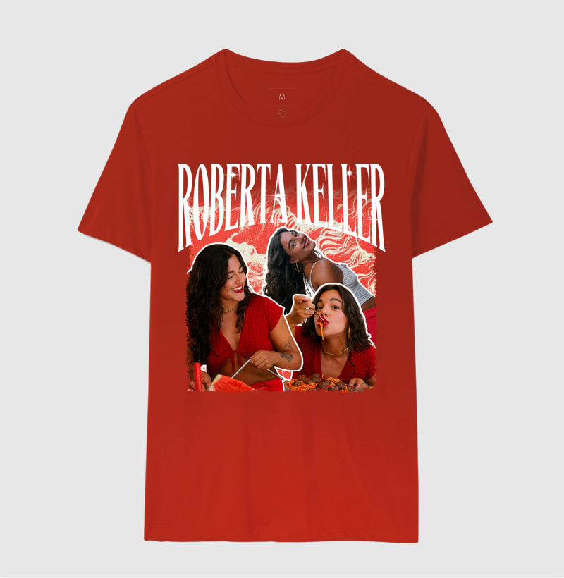 Roberta Keller Camiseta - Fonte Branca