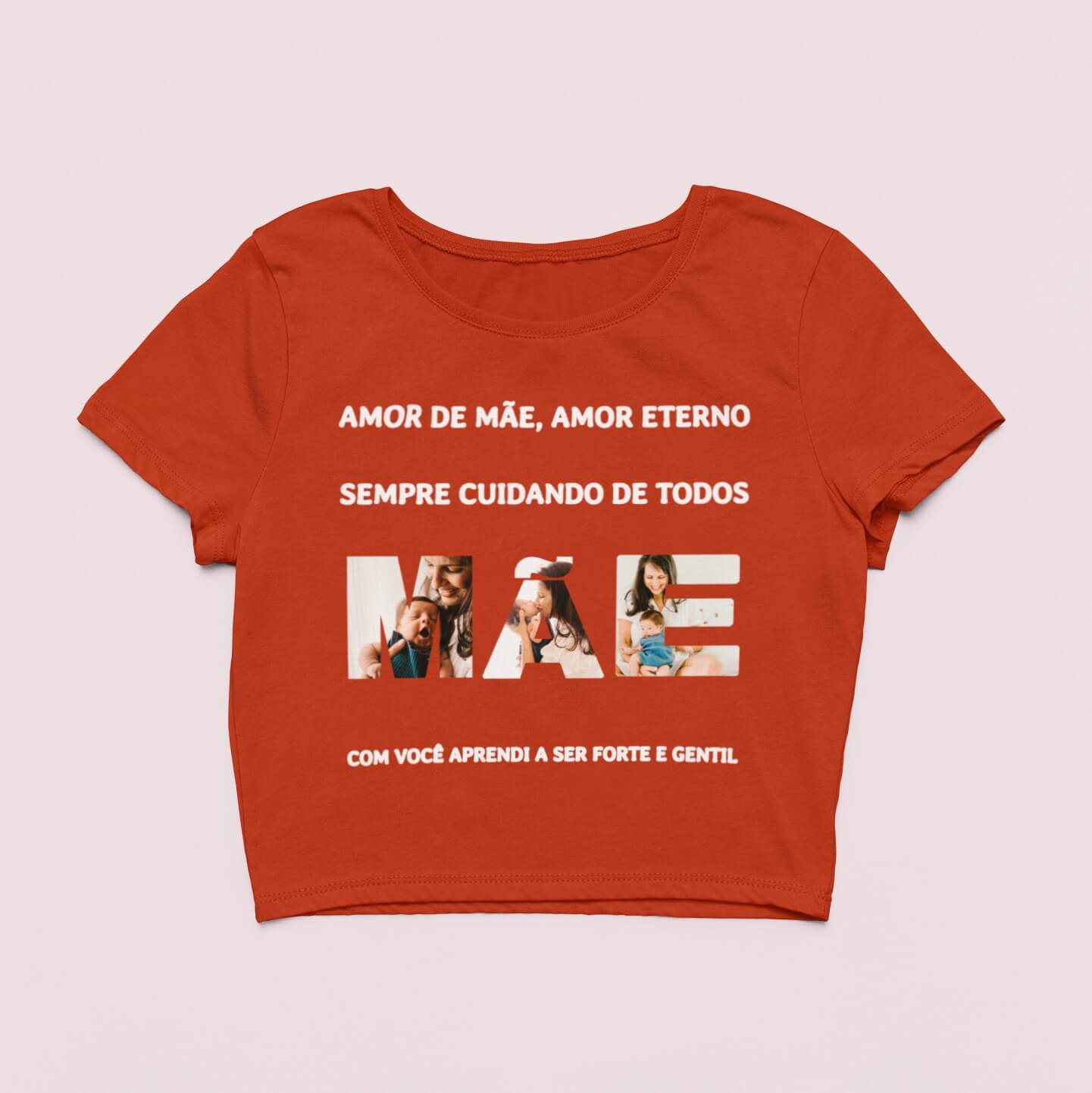 Cropped Amor de Mãe, Amor Eterno