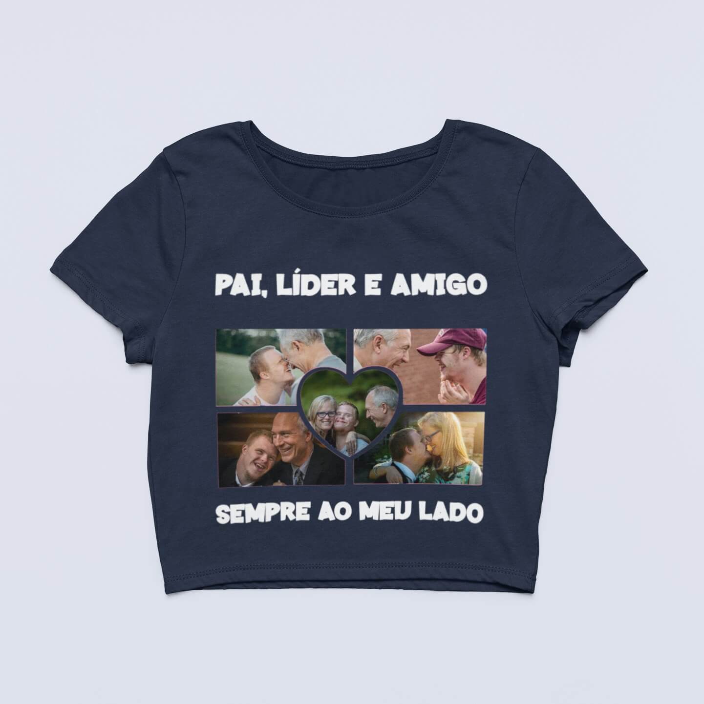 Cropped Pai, Líder e Amigo