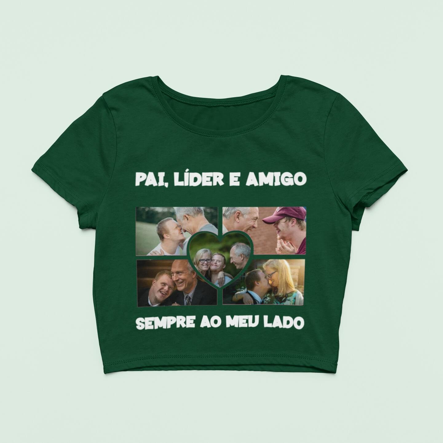 Cropped Pai, Líder e Amigo