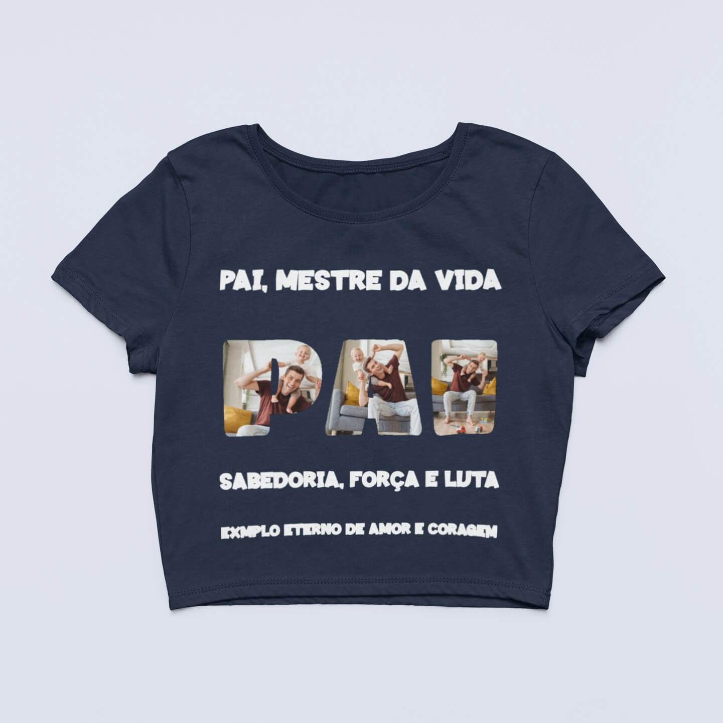 Cropped Pai, Mestre da Vida