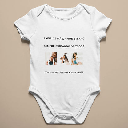Camiseta Amor de Mãe, Amor Eterno