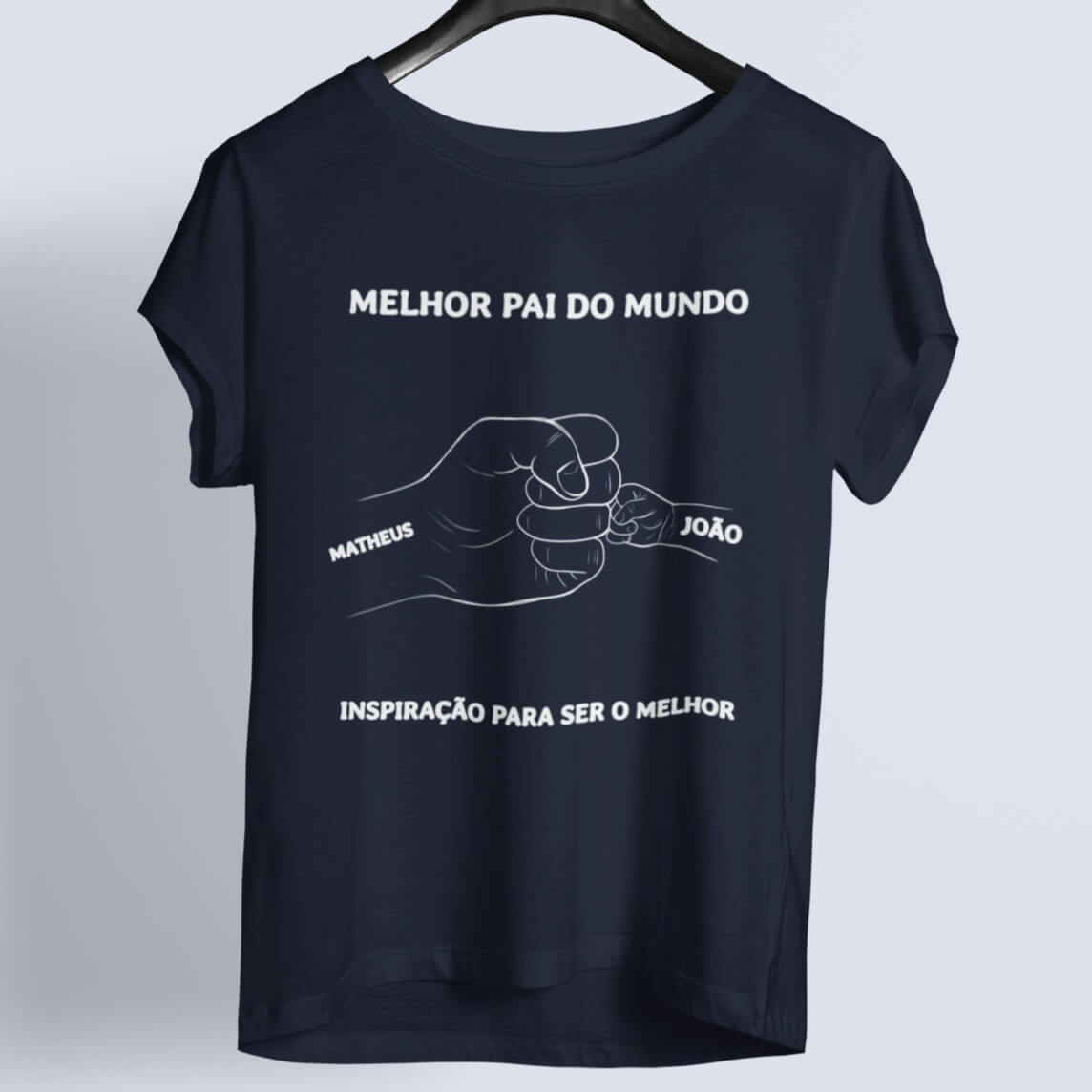 Camiseta O Melhor Papai do Mundo!
