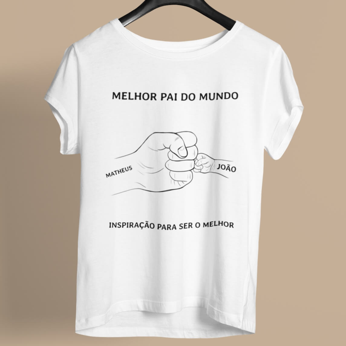 Camiseta O Melhor Papai do Mundo!