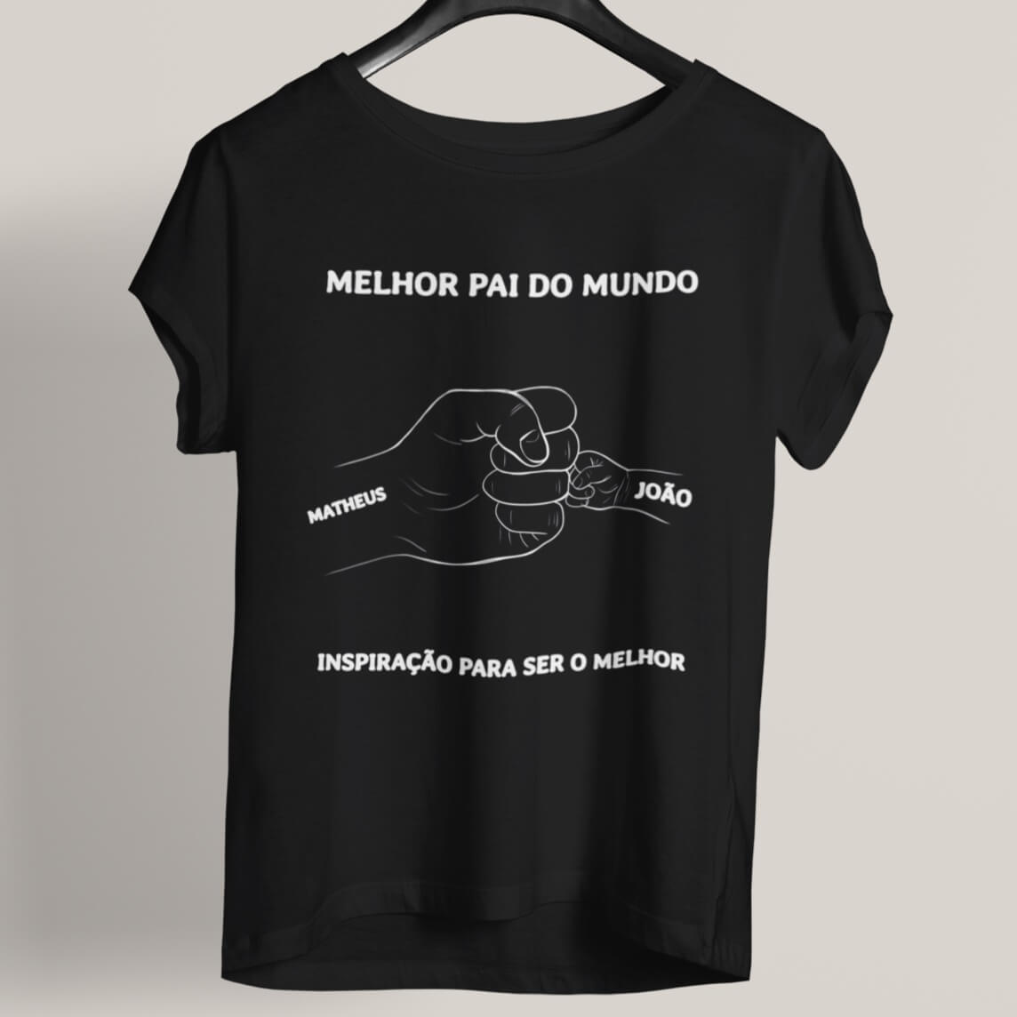 Camiseta O Melhor Papai do Mundo!