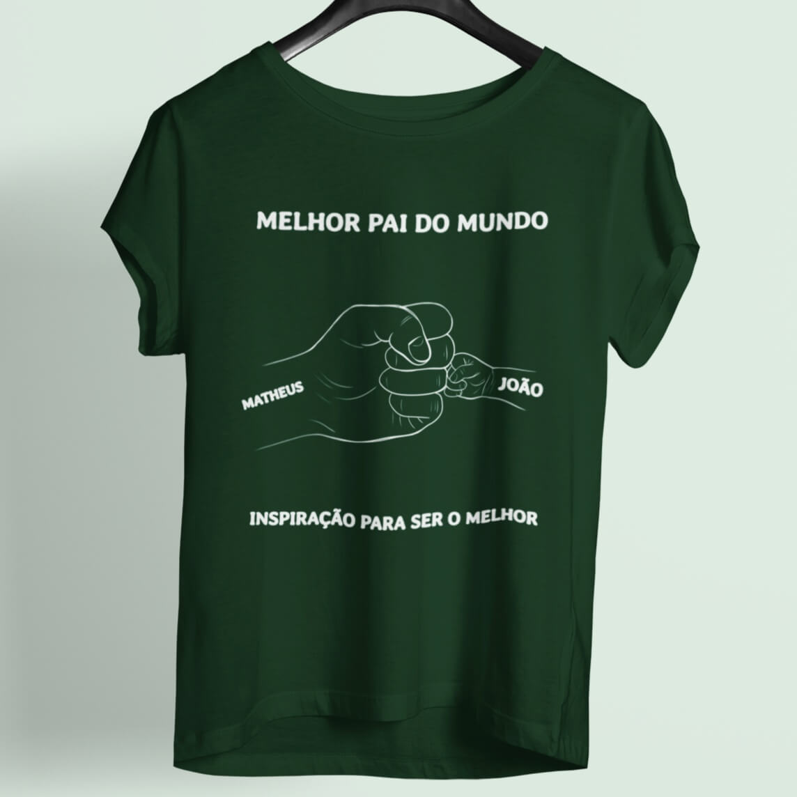 Camiseta O Melhor Papai do Mundo!