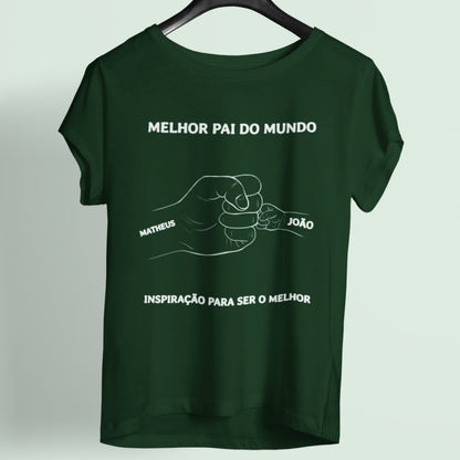 Camiseta O Melhor Papai do Mundo!