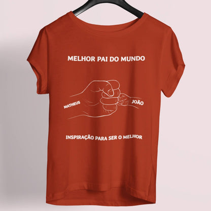 Camiseta O Melhor Papai do Mundo!