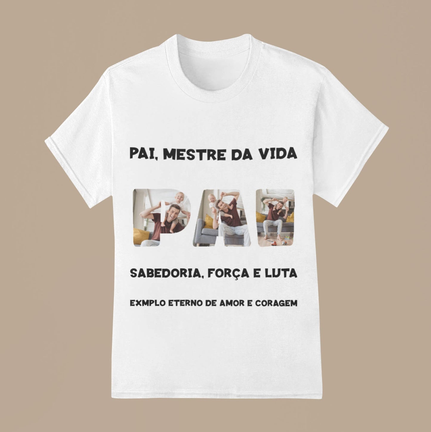 Camiseta Pai, Mestre da Vida