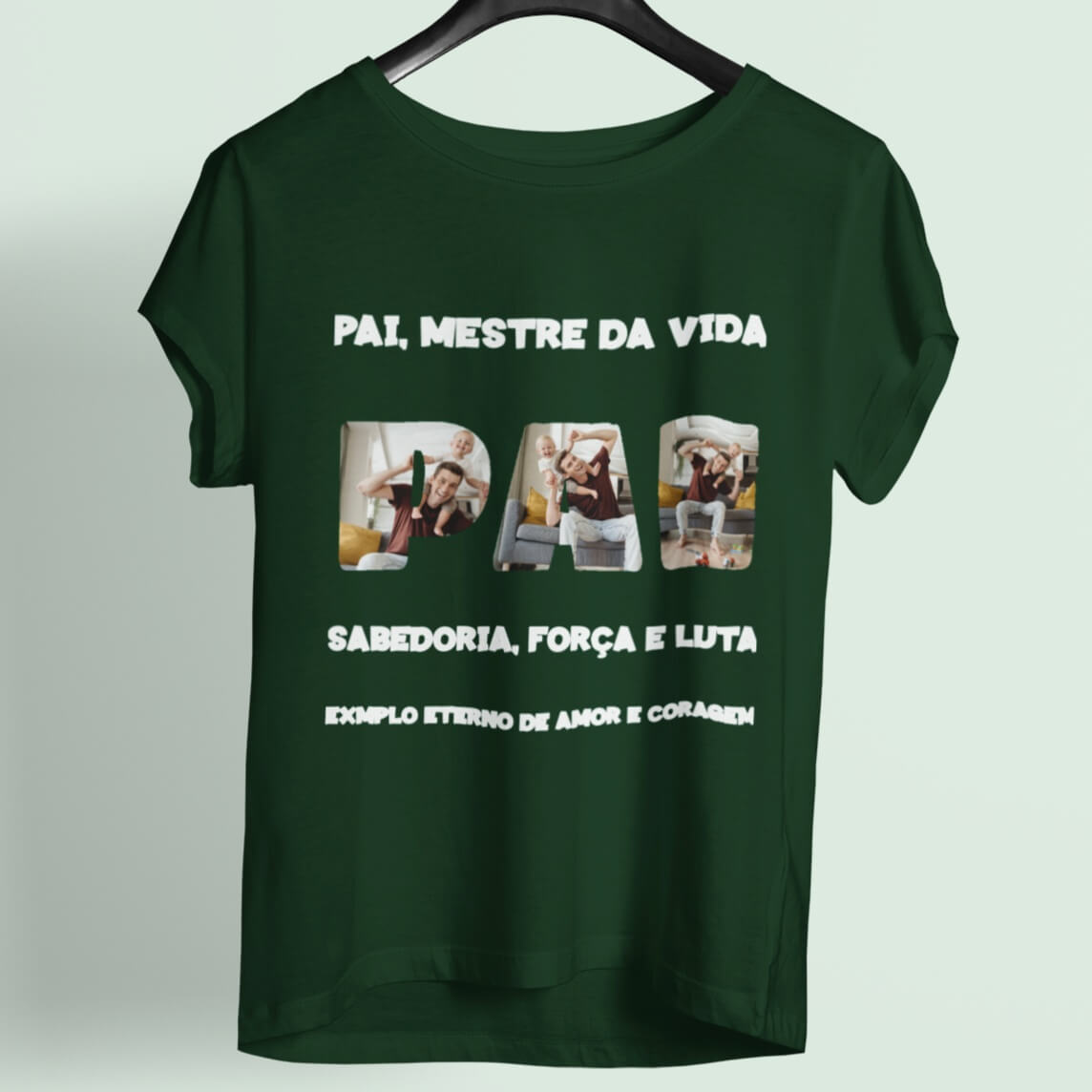 Camiseta Pai, Mestre da Vida