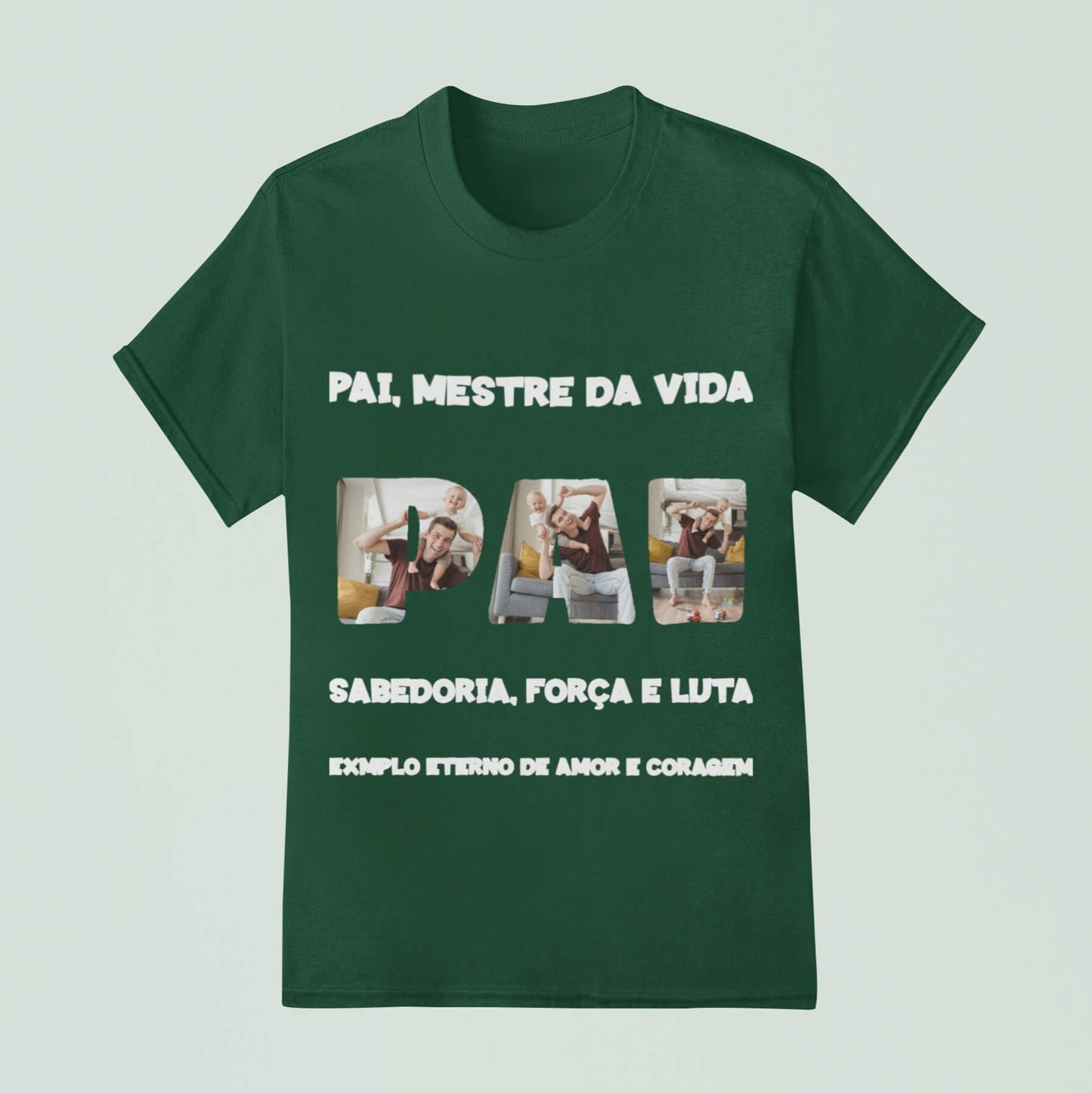 Camiseta Pai, Mestre da Vida