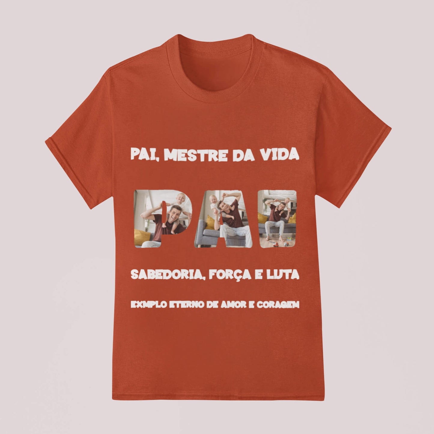 Camiseta Pai, Mestre da Vida