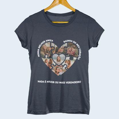 Camiseta Mamãe Nada é Maior ou mais Verdadeiro