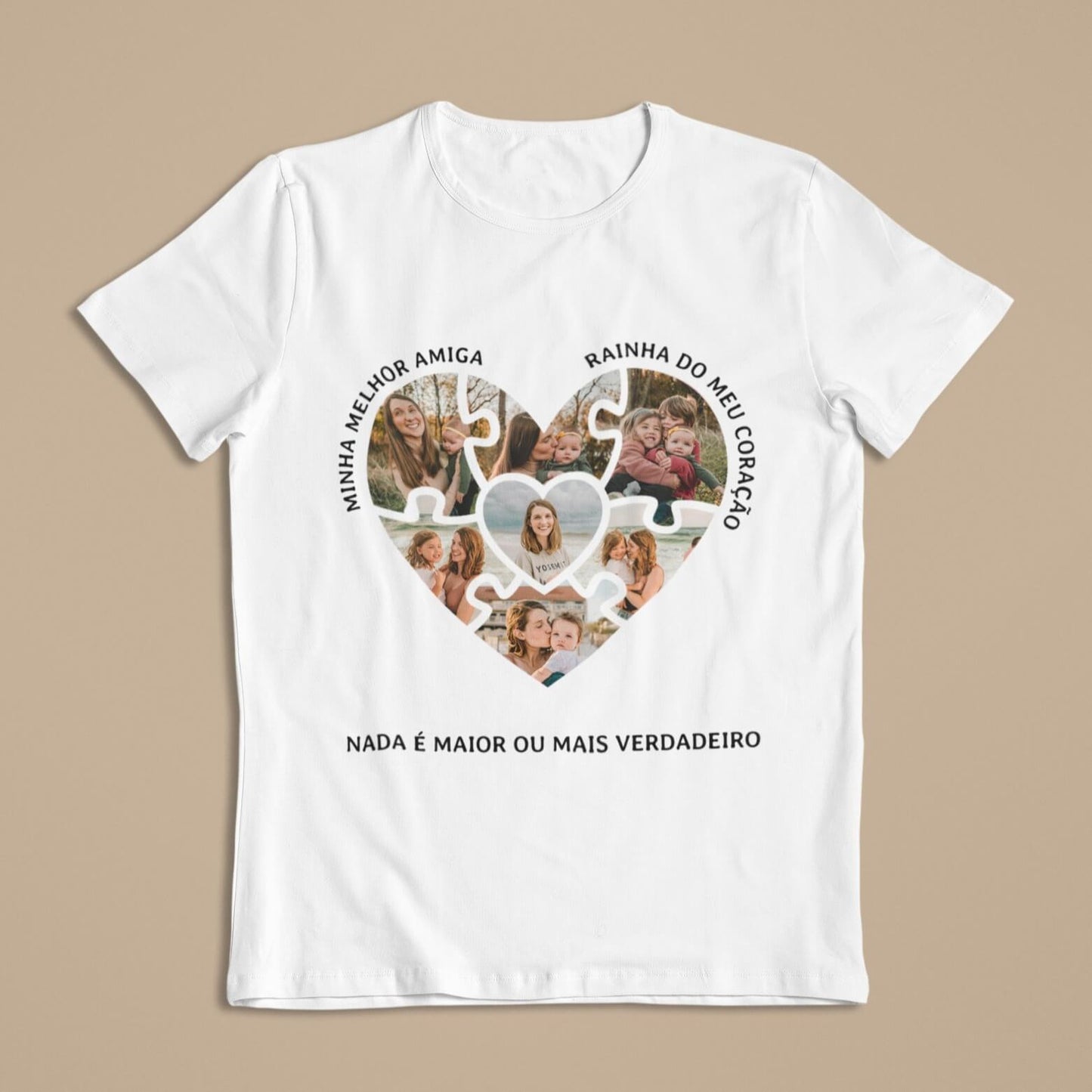 Camiseta Mamãe Nada é Maior ou mais Verdadeiro