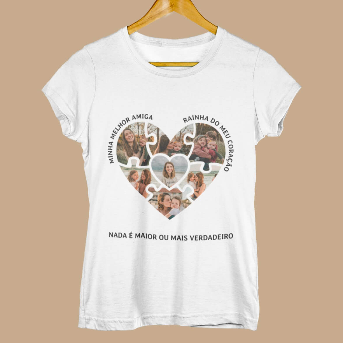 Camiseta Mamãe Nada é Maior ou mais Verdadeiro