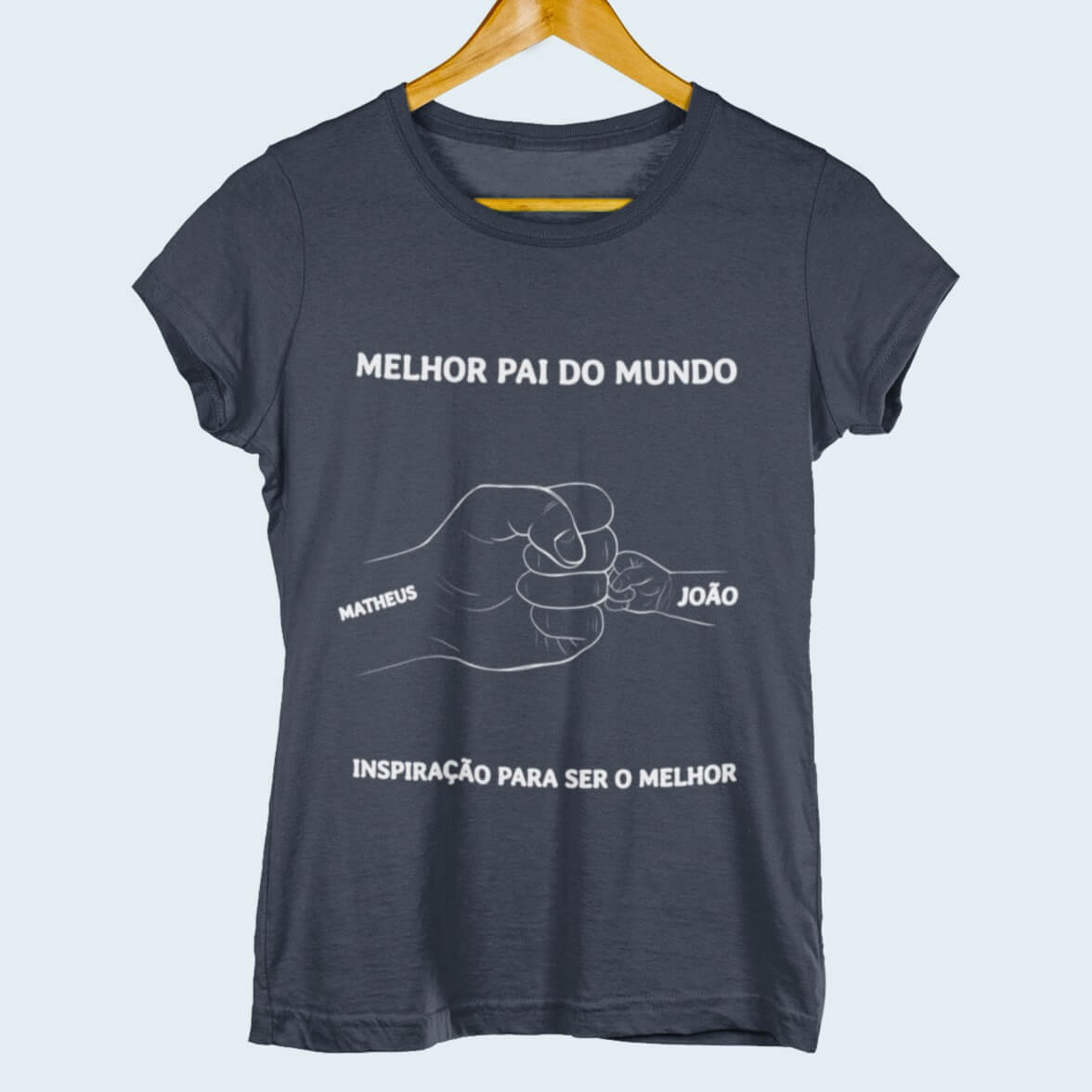 Camiseta O Melhor Papai do Mundo!