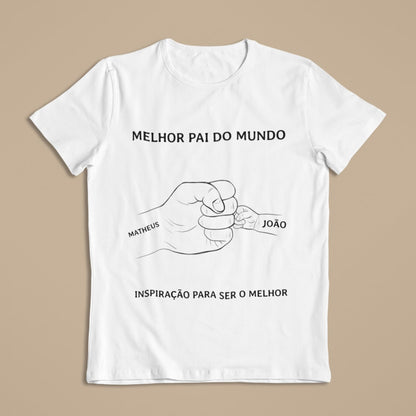 Camiseta O Melhor Papai do Mundo!