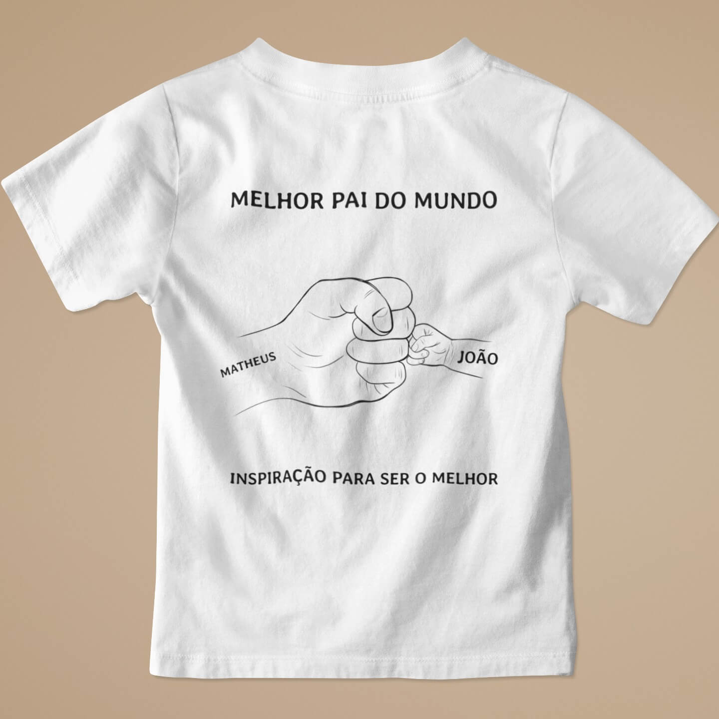 Camiseta O Melhor Papai do Mundo!