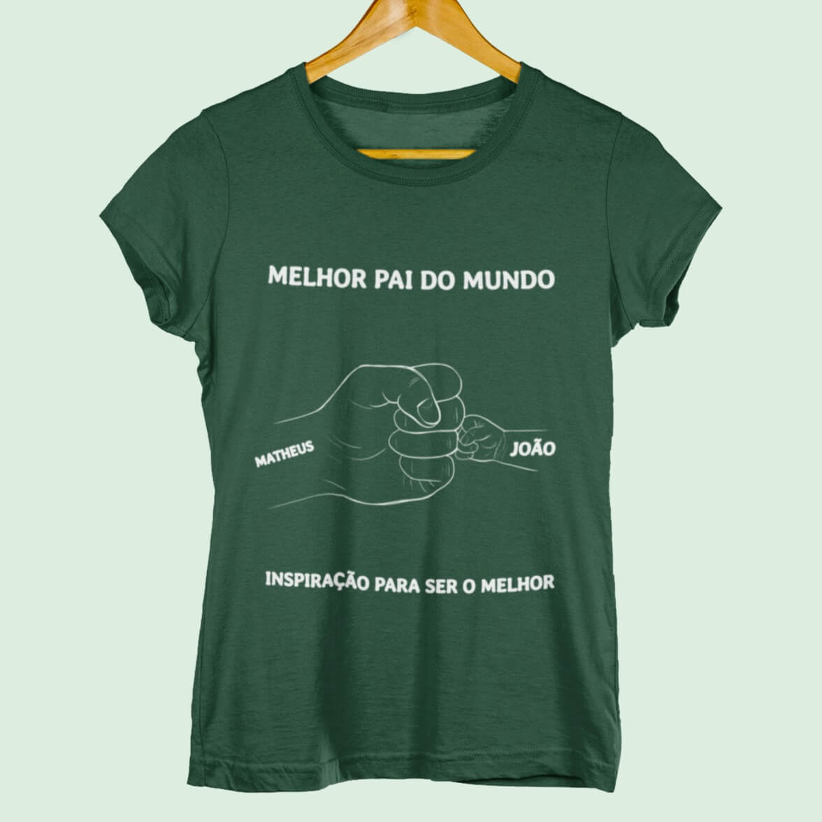 Camiseta O Melhor Papai do Mundo!