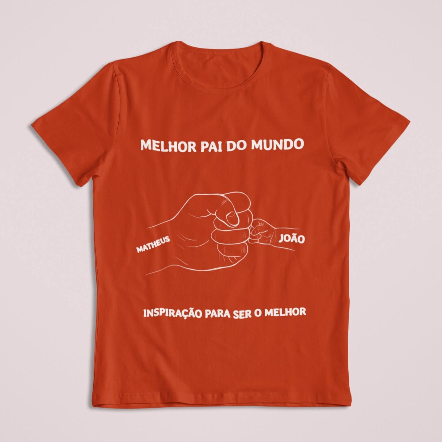 Camiseta O Melhor Papai do Mundo!