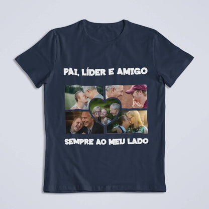 Camiseta Pai, Líder e Amigo