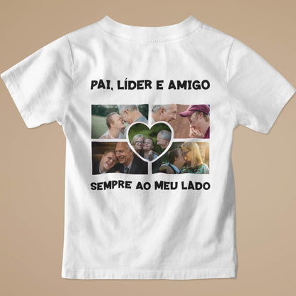 Camiseta Pai, Líder e Amigo