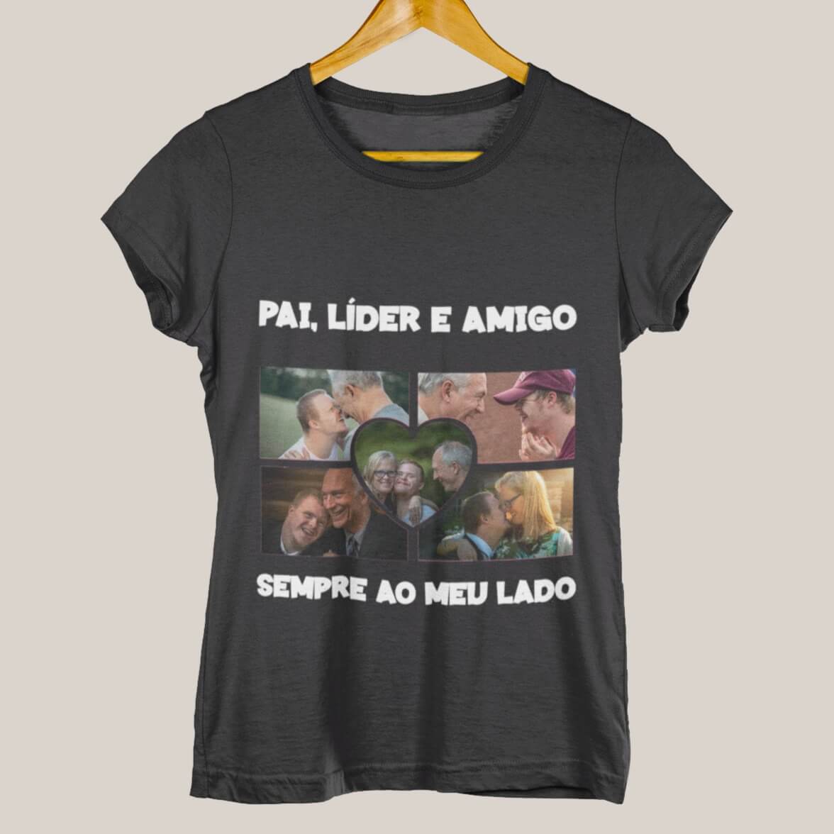 Camiseta Pai, Líder e Amigo