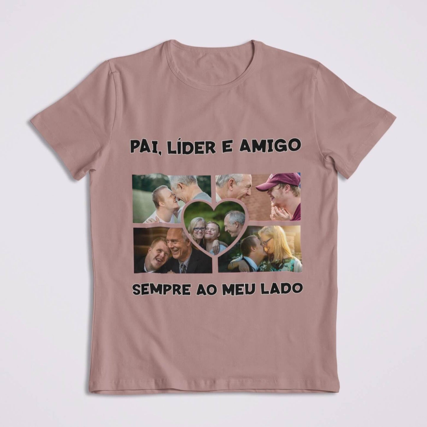Camiseta Pai, Líder e Amigo