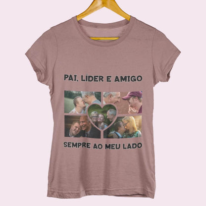Camiseta Pai, Líder e Amigo