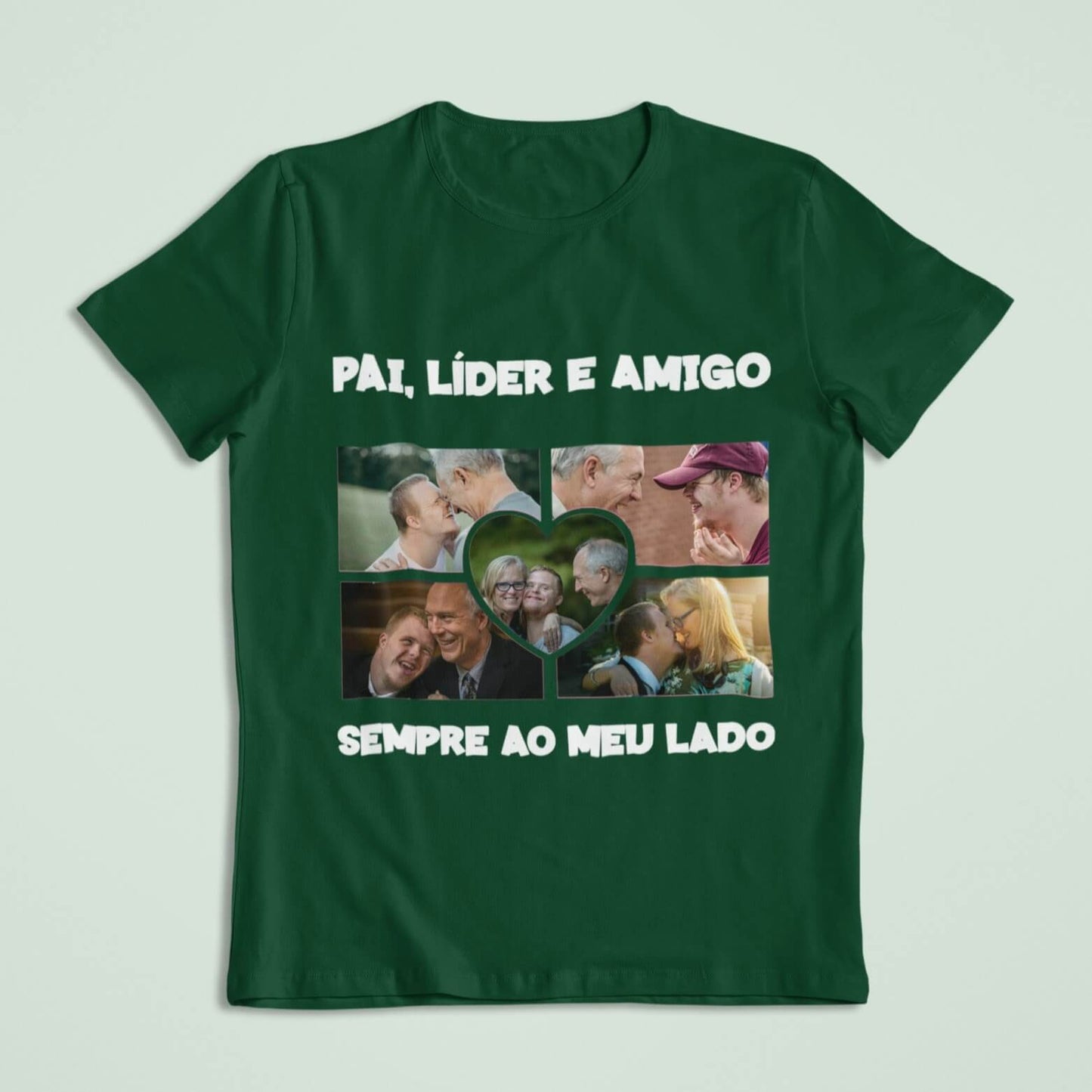 Camiseta Pai, Líder e Amigo