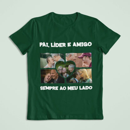 Camiseta Pai, Líder e Amigo