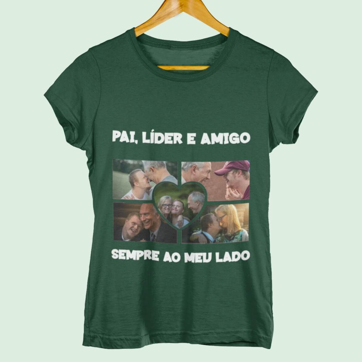Camiseta Pai, Líder e Amigo