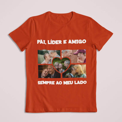 Camiseta Pai, Líder e Amigo