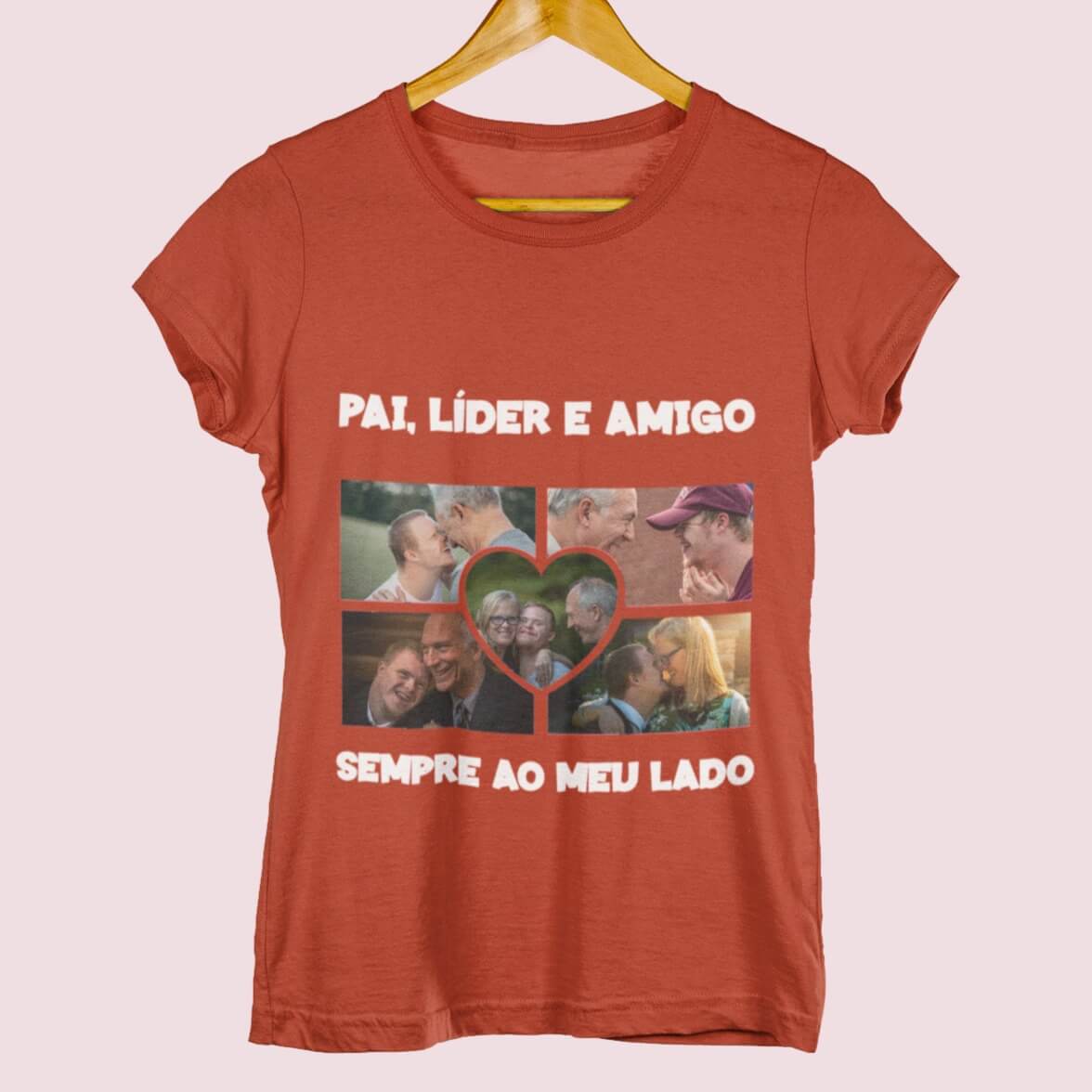 Camiseta Pai, Líder e Amigo