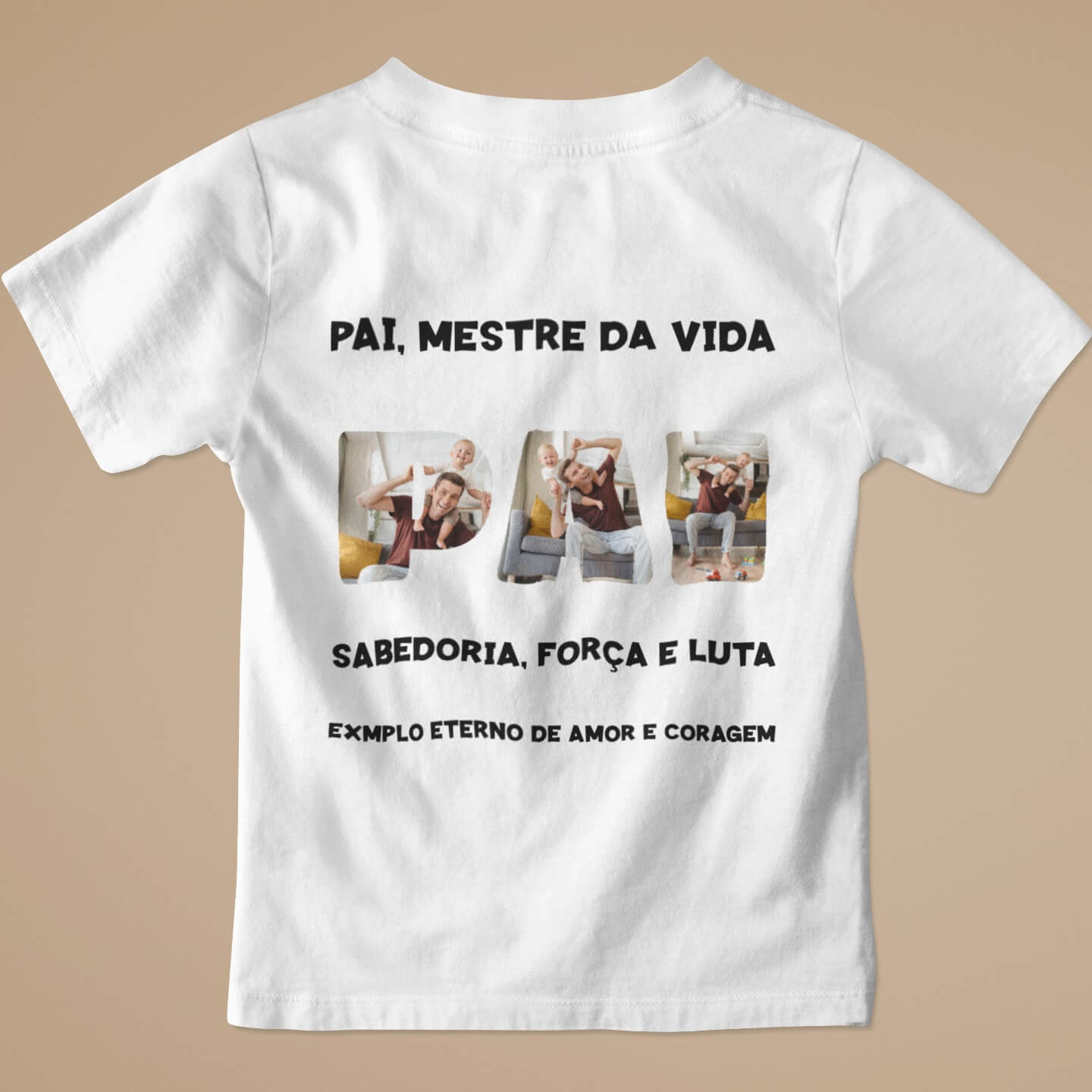Camiseta Pai, Mestre da Vida